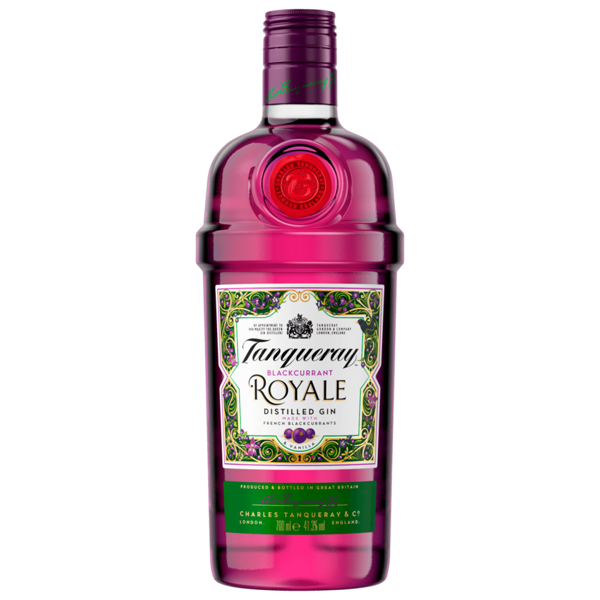 Tanqueray Blackcurrant Royale Distilled Gin 0,7l